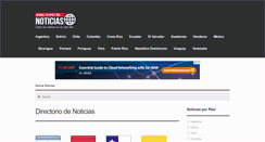 Desktop Screenshot of directoriodenoticias.com